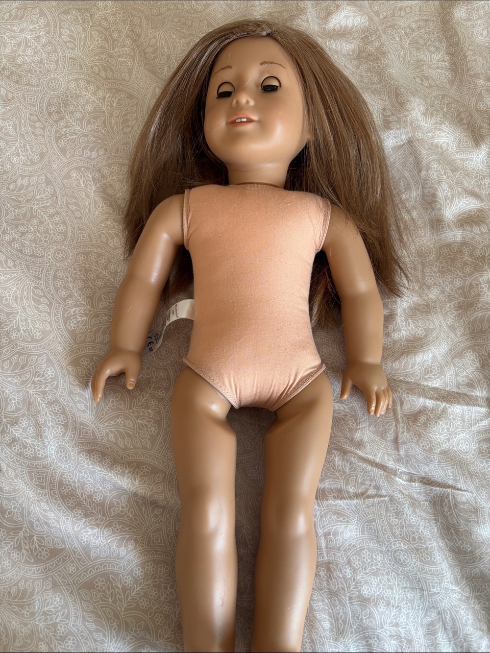 American Girl Peach-Colored Doll 2017
